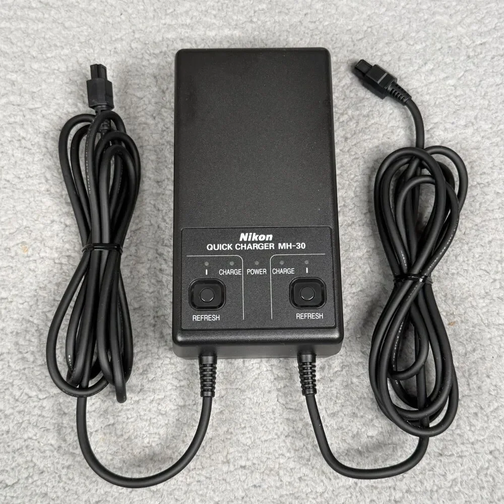 Nikon MH-30 Battery Charger for F5 Genuine OEM w/ Original Box Quick Charge
